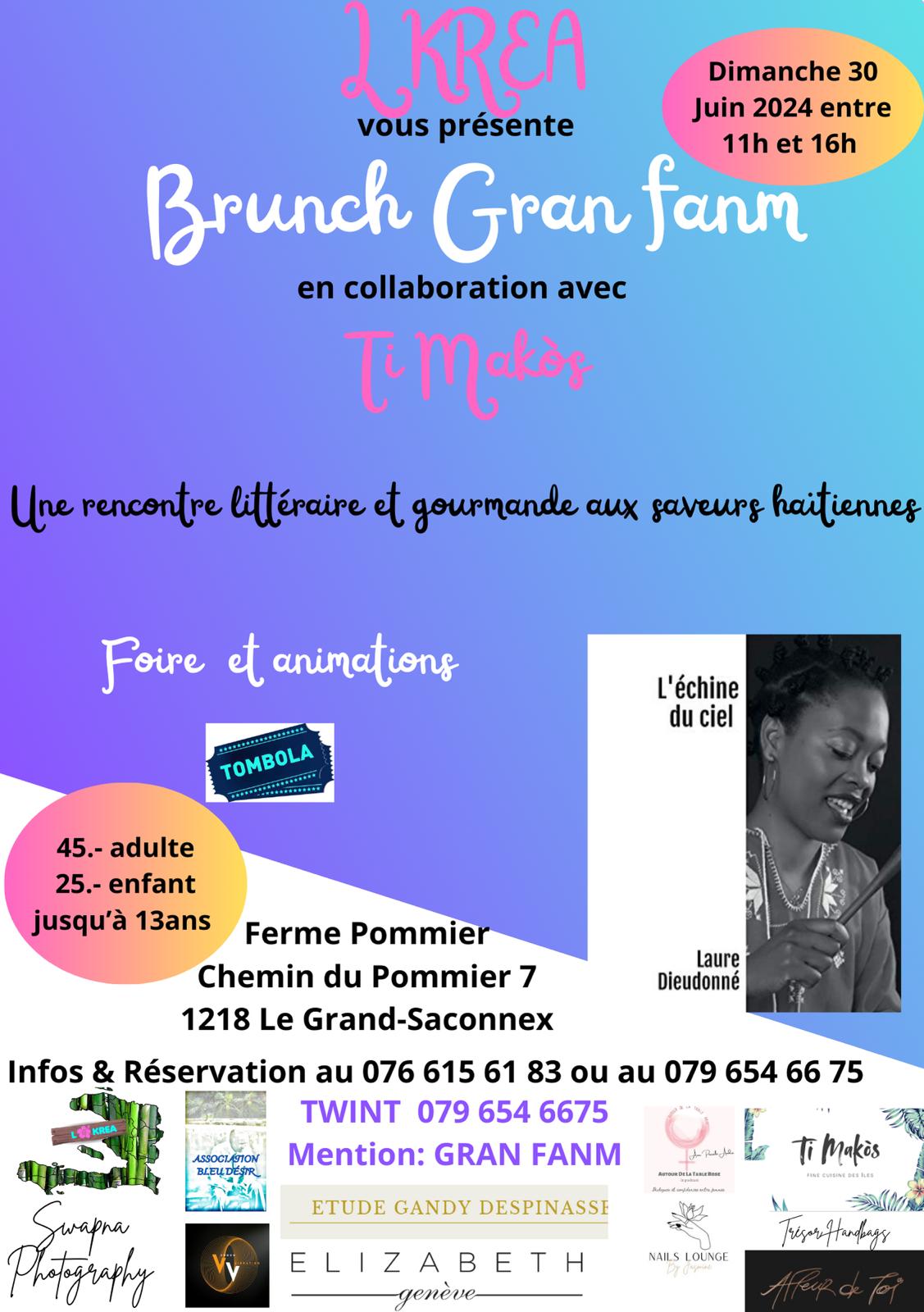 Brunch juin 2024