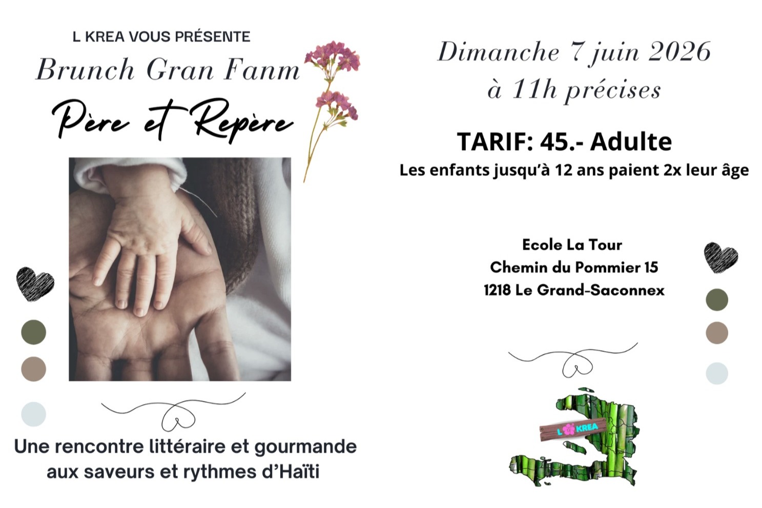 Brunch Gran Fanm 7 juin 2026